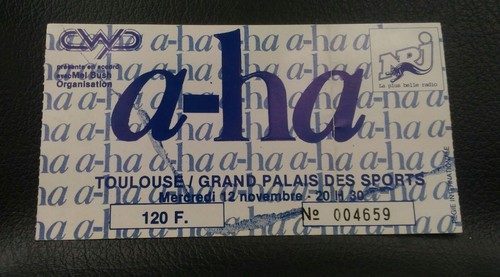Ticket billet used stub - ticket,