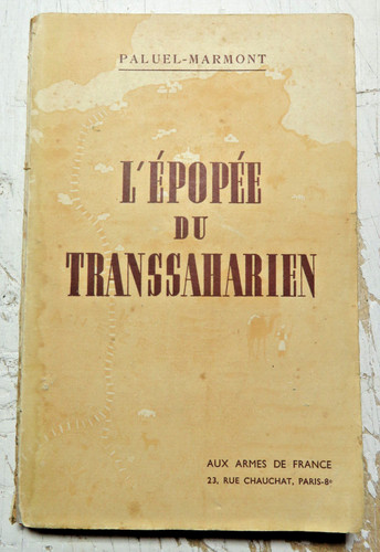 Sahara epopee du - sahara/l'epopee,