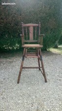 Ancienne chaise haute pour - ,