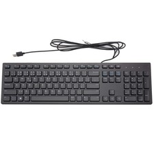 Dell KB216 Clavier USB Avec Fil Disposition QWERTZ Tchèque Câblé Ordinateur PC