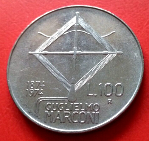 Monnaie italie 100 - 1974, r