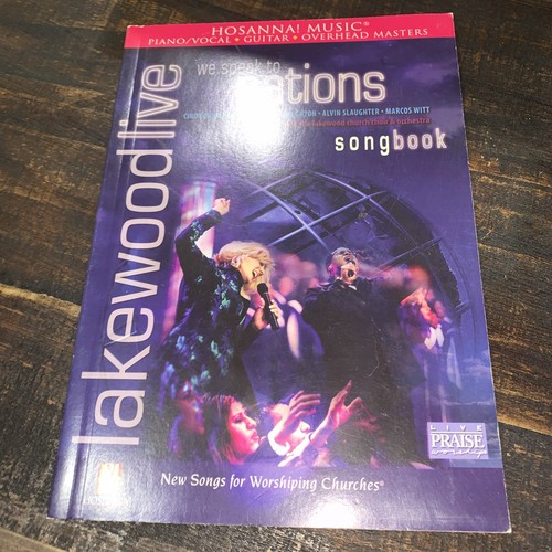 Lakewood live songbook we - live,
