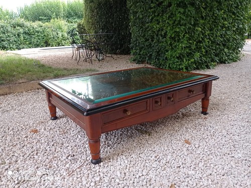Table basse merisier - en,