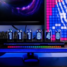 Horloge nixie tube led - horloge,