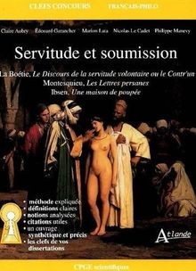 Servitude soumission - servitude, et