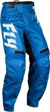Pantalon enfant FLY RACING F-16 - True Blue/blanc