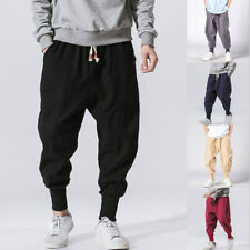 Hommes Lin Cordon Sarouel