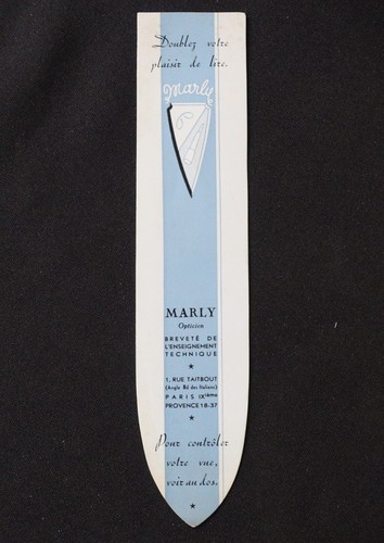 Marque page publicitaire - marque-page,