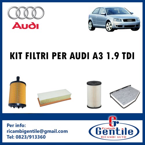 Set filtres entretien - set, audi