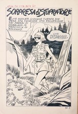 16 planches originales BD érotique Elvifrance vers 1985 érotisme policier femme