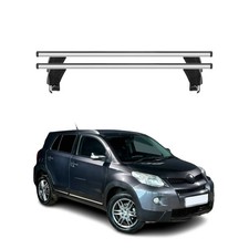 Barres de toit Transversales pour Toyota Urban Cruiser 2009-2014 Alu Gris 2x