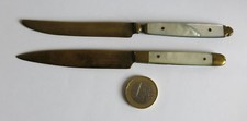 COUTEAU MANCHE NACRE, 2 petits