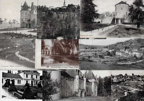 Lot cartes postales - de,