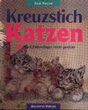 Kreuzstich katzen nach - katzen.,