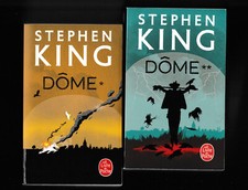 Lot complet Dôme 1 & 2 Stephen King SF suspense terreur épouvante fantastique