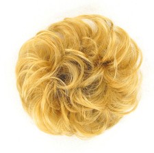 chouchou chignon cheveux blond