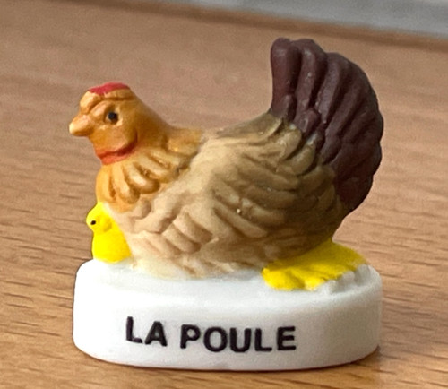 Jolie fève mat poule - jolie,