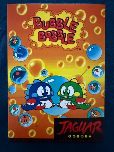 Atari jaguar bubble bobble - atari,