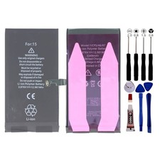 Batterie Pour iPhone 15 identique Original avec Outils