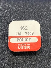 Pont de minuterie + vis - POLJOT 2409 N°462 [NOS] (Watch minute bridge + screw)