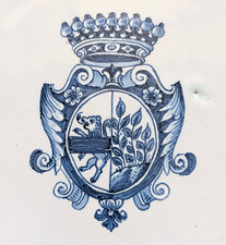 Faïence du Nord, assiette