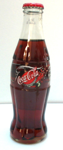 Coca cola bouteille - bouteille, verre