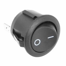 Interrupteur a bascule rond a