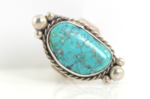 Bague vintage argent avec - en,