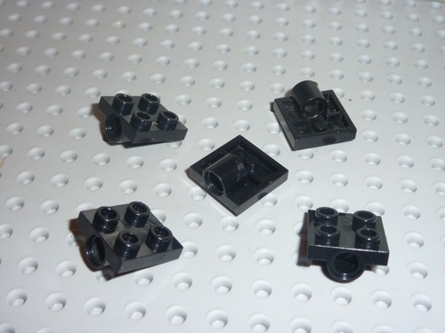 Lego black plate x 2 - lego,