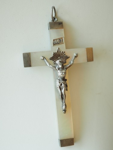 Grande croix pendentif ancien - grande,