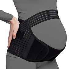 Ceinture Grossesse Femme Enceinte, Bandeau Maternité de Soutien Lombaire Ceintur