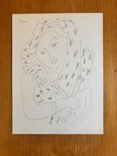 Henri matisse elégante - henri,
