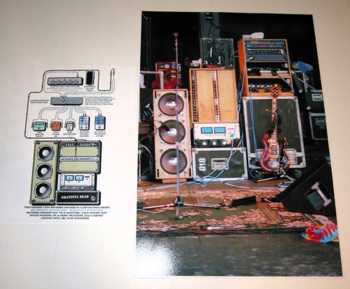 Jerry garcia guitar rig - garcia,