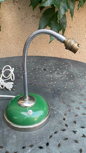 Ancien pieds lampe vert de - de,