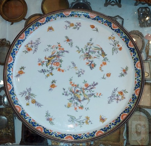 Plat ancien porcelaine de - ancien, en