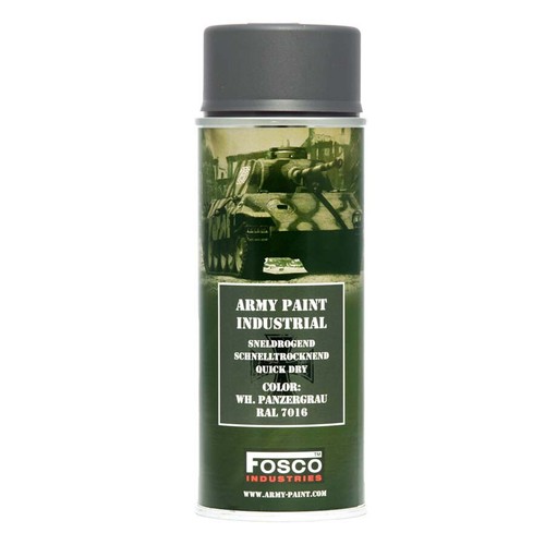 Bombe peinture tank gris - peinture,