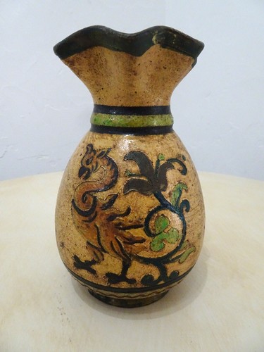 Ancien vase terre cuite - vase,