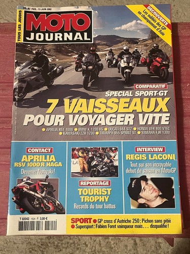 Moto journal 1524 revue - moto, n°1524