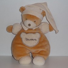 Doudou Ours Nounours - Bonnet Marron