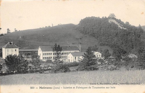 Cpa moirans scieries - cpa, 39