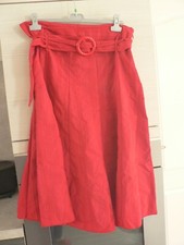 Jupe neuve marque  RENATTO BENE  taille 46 ROUGE FEMME  **+