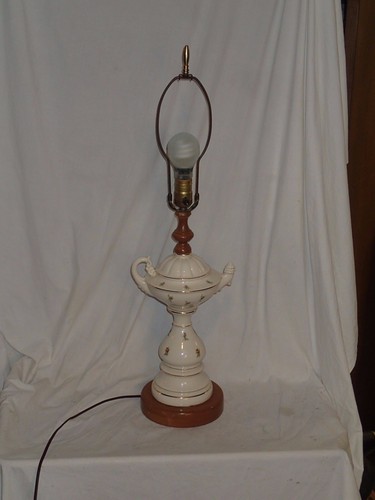 Lampe table vintage berger - lampe,