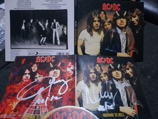 AC/DC autograph ANGUS &