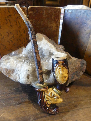 Pipe allemande porcelaine - allemande,