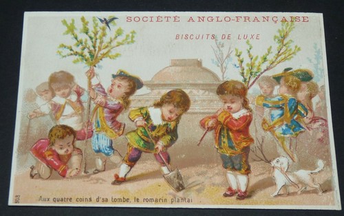 Chromo 1880 1895 biscuits - chromo, de