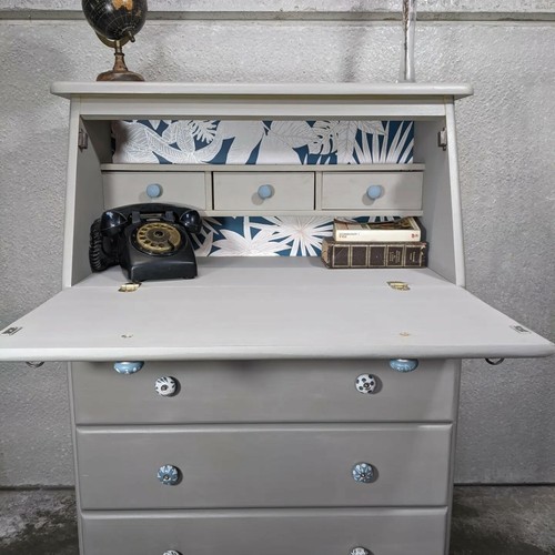 Secrétaire bureau bois massif - bureau,