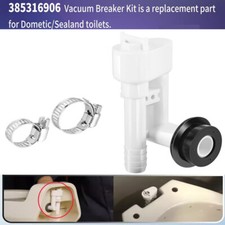 385316906 Motorhome Toilet Vacuum Breaker Kit For Dometic Sealand RV Camper