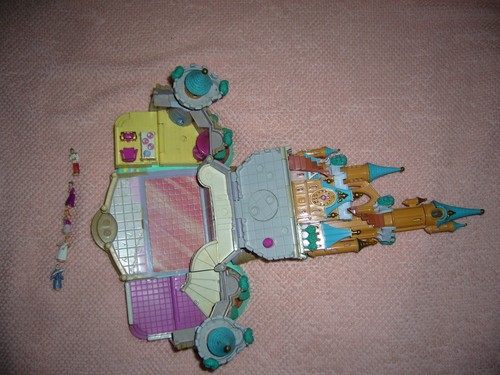 Vintage polly pocket blue - polly,