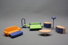 PLAYMOBIL LA CHAMBRE STYLE SEVENTIES ANNEES 70 Marqués PLAYMOBIL 2000.