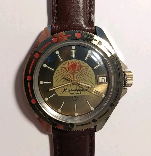 Montre mecanique sovietique - mecanique,